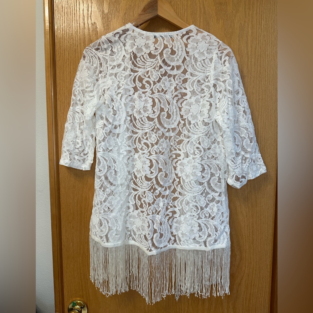 Open lace cardigan Size small - Picture 5 of 7